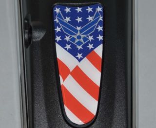 CB Intercom "USAF Flag" Dash Insert Decal for 2003 2007 Harley Ultra Classic