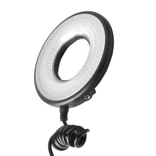 MRC 232 LED Ring Flash Light Video Studio Lighting Lamp on Camera Camcorder DSLR