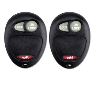 Lot 2 of Keyless Remote Key Shell Case for Chevrolet Hummer H3 GMC 3BT Pad