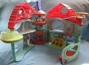 Used Biggest Littlest Pet Shop Play House Missing Pieces Playhouse Little