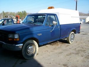 1994 Ford F250 Diesel Parts Truck with Utility Body Government Surplus 7591