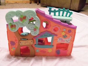 2007 Hasbro Littlest Pet Shop Clubhouse Tree House Playset No Pets Included