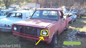 1978 Red Dodge Warlock Power Wagon Truck Headlight Project Part 4x4 Junkyard