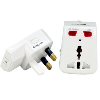 New Universal Power Socket USB Plug Adapter Motion Detection Spy DVR Camera