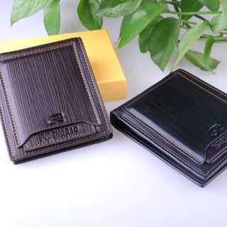 Cool Men's Leather Wallet Pockes ID Credit Card Holder Clutch Bifold Money Purse