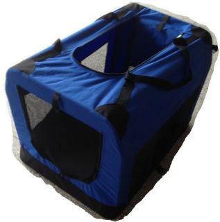Pet Dog Cat Fabric Soft Portable Crate Kennel Cage Carrier House Bag 3 Colours