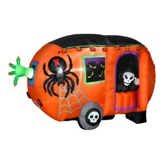 Gemmy Industries Airblown Animated Halloween Camper