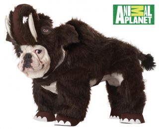 Animal Planet Wooly Mammoth Dog Pet Costume New