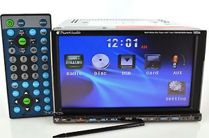 New Planet Audio P9740 7" Touch Screen DVD CD  USB SD Aux Car Video Player 636210103462
