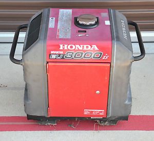 Honda EU3000IS EU 3000IS Inverter Generator 3000 Is Used