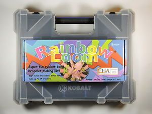 New Rainbow Loom Starter Kit and Organizing Carrying Case with Handle