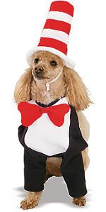 Cat Hat Dr Seuss Pet Dog Halloween Costume S