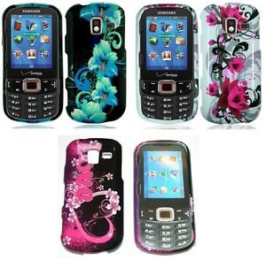 3 Hard Cases Phone Cover for Verizon Samsung Intensity III 3 U485