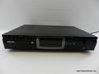 Philips CDR 760 CD Recordable Rewritable Audio Compact Disc Recorder Excellent