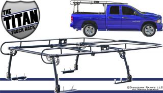 Universal Pickup Truck Ladder Contractor Rack Lumber