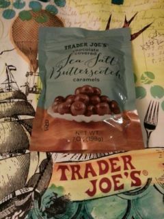 Trader Joe's Chocolate Covered Sea Salt Butterscotch Buy Over$25FREE Recycle Bag