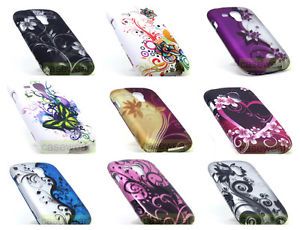 For Samsung Galaxy S3 Mini I8190 Exotic Designs Solid Hard Case Cell Phone Cover