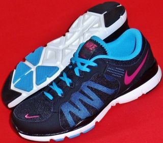 New Women's Nike Training Flex TR2 Black Athletic Running Sneakers Shoes Sz 7 38