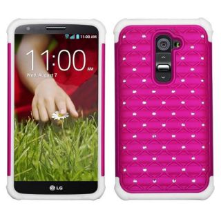 For LG Optimus G2 Cell Phone Case Hybrid Diamond Muti Color Cover Accessory