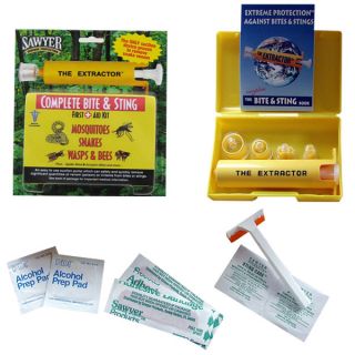 Extractor Kit Poison Snake Bite Wasp Bee Sting Venom First Aid Camping ...