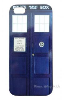 Doctor Dr Who Tardis Police Call Box iPhone 5 5S Snap Case Cell Phone Cover New