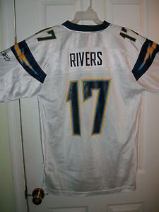Phillip Rivers San Diego Chargers Reebok Jersey Large 10 Chargers Trading Cards