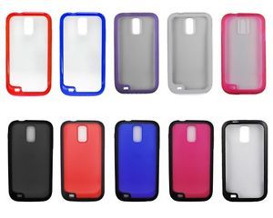 For Samsung Galaxy S2 x Telus Bell Softgrip Bumper Hybrid Cell Phone Accessory