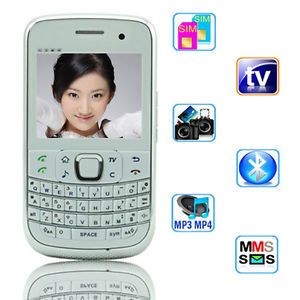 Unlocked Quad Band Dual Sim Analog TV  MP4 Cheap Cell Phone T Mobile at T New