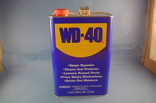 WD 40 Gallon Can Many Uses Great Product Gun Cleaning Lubricant Oil