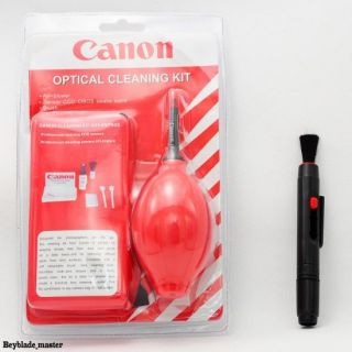 Red 7 in 1 Professional Lens Cleaning Kit Lens Cleaning Pen Cleaner for Canon