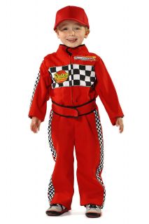 Children's Kids Boys F1 Formula One Racing Driver Fancy Dress Up Costume Outfit