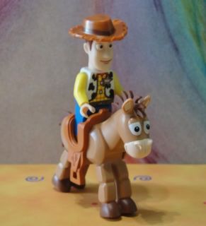 Lego Toy Story Mini Figure Woody and Bullseye Horse