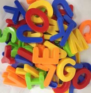 First Classroom 104 Magnetic Upper Lower Case Alphabet Letters 1 5" New