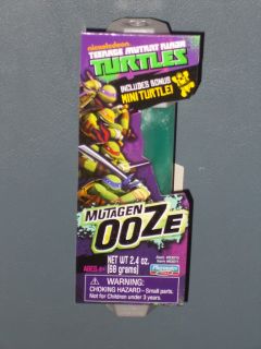 New Nickelodeon Teenage Mutant Ninja Turtles Mutagen Ooze Toy w Mini Turtle