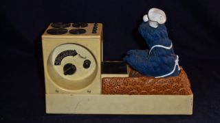 Sesame Street Cookie Monster Alarm Clock Radio 1977