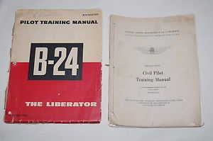 ORIGINAL 1945 B 29 BOMBER PILOT TRAINING FLIGHT MANUAL On PopScreen