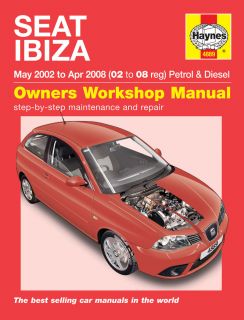 Haynes Workshop Repair Manual Seat Ibiza 02 08