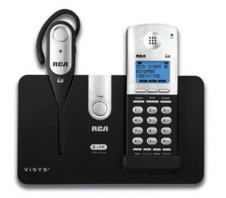 GE Thompson RCA ViSYS 25211 Wireless Headset Cordless Phone 2 Line Brand New