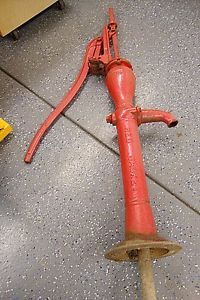 Red Jacket Pump Windmill Water Pump Antique Cast Iron