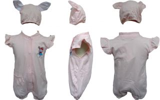 0 12M Baby Boy Girl Twins Animal Safari Dress Up Party Costume Body Suit