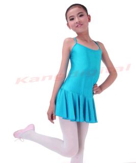 New Girls Ballet Costume Tutu Skirt Kids Fairy Party Leotards Dance Dress
