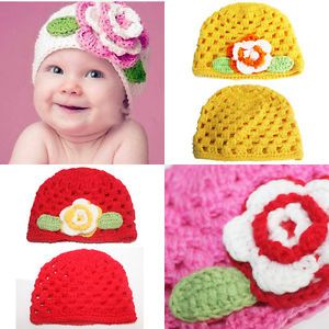 Cute Baby Girls' Infant Boy Knitted Hat Cap Photography Costume Handband Wear