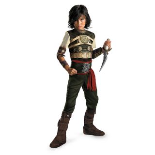 Disney Prince of Persia Dastan Deluxe Child Costume 10 12 Halloween New Disguise