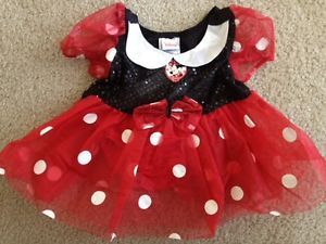  Classic Minnie Mouse Infant Dress Costume 12 Months New w Tags