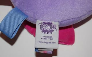 Authentic Taggies Plush Lady Bug Baby Toy Pink