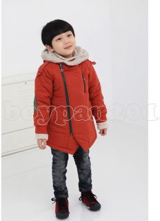New Kids Toddlers Boys Long Sleeve Cotton Winter Coat Snowsuits Sz3 9Y