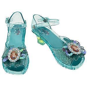  Ariel Light Up Costume Shoes Toddler Shoe Size 7 8 New Princess