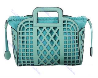 Fashion Womens Lady Personalization Style Hollow PU Leather Handbag Totes Bag