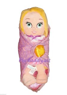 Disney Tangled Rapunzel Baby Babies and Blanket Plush Doll Parks Exclusive New