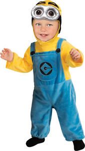 Despicable Me Minion Family Movie Character Baby Halloween Costume Toddler 2 4T